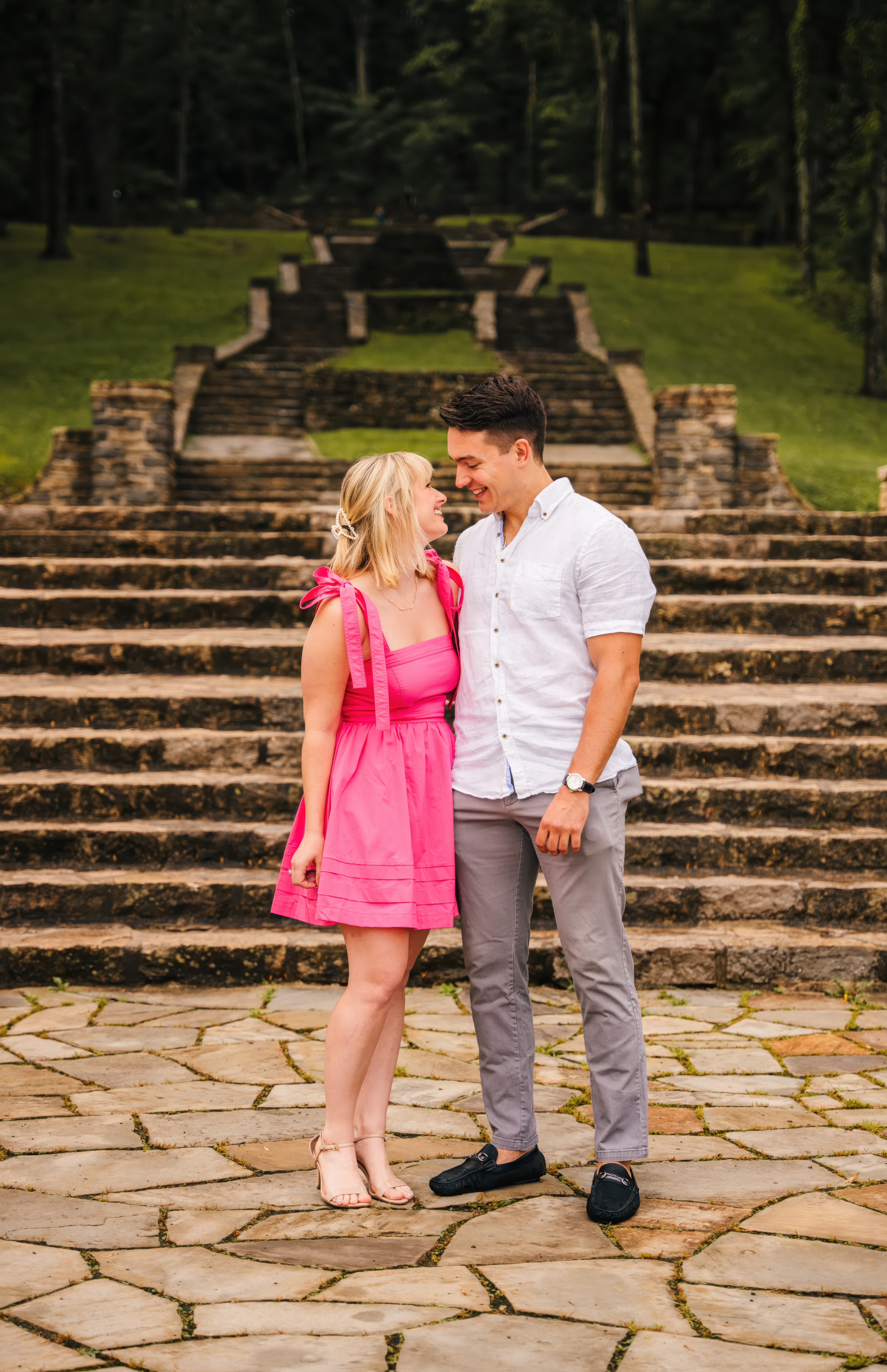 Couple portrait after enhancement